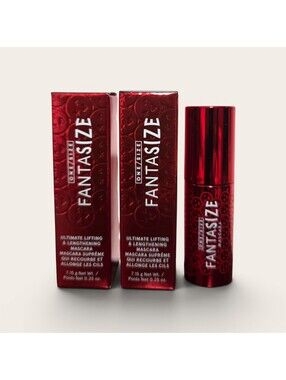 One Size Fantasize Mascara  "Bodacious Black" Mini - Bundle of 3 NIB